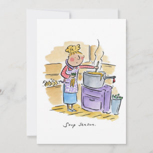 Soup Season Invitation