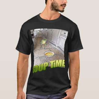 Soup Time Frog Meme T-Shirt