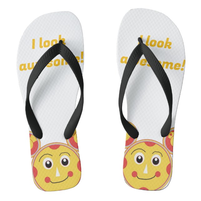 Souples I Look Awesome Flip Flops (Footbed)