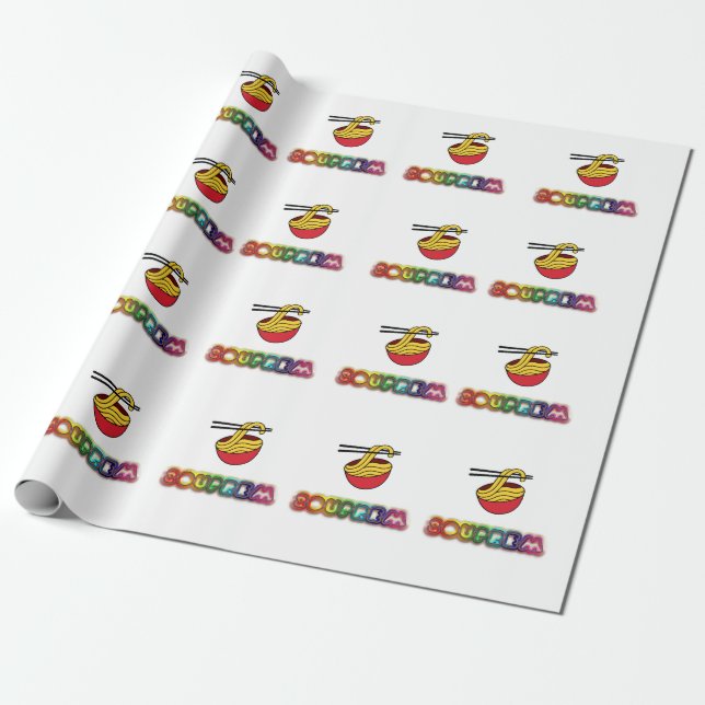 souprem Wrapping Paper (Unrolled)