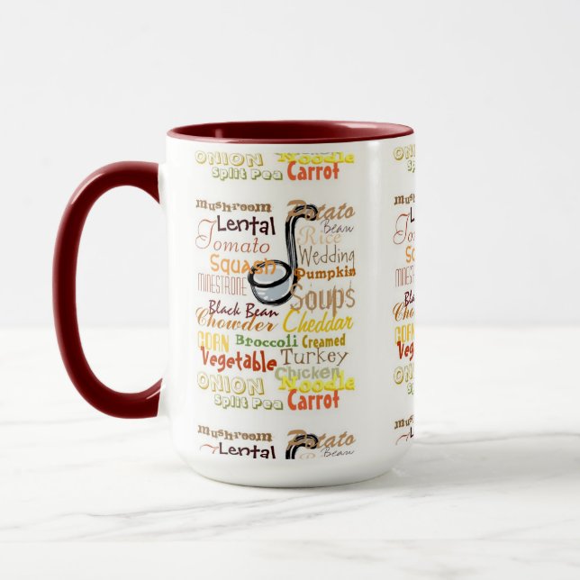 Soups Graffiti Mug (Left)