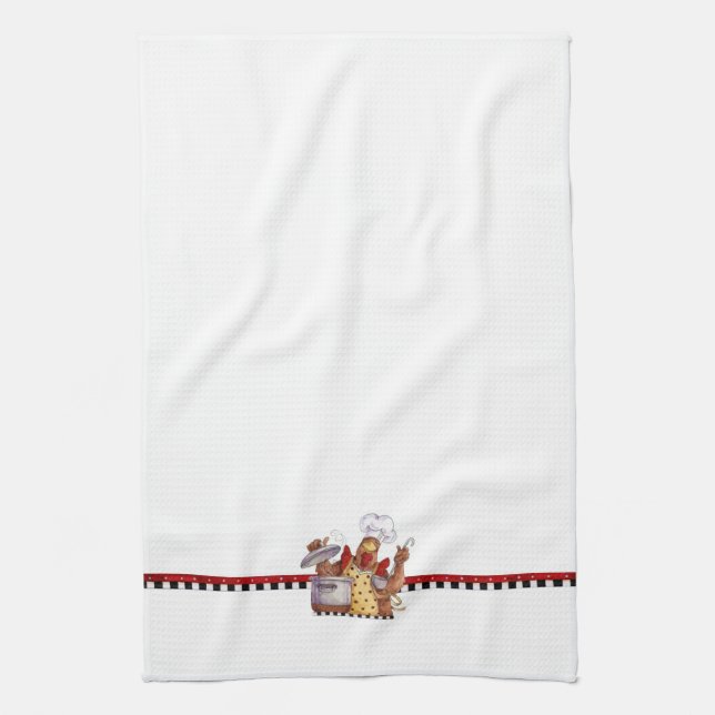 Soup's On Tea Towel (Vertical)