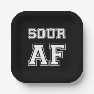 SOUR AF PAPER PLATE