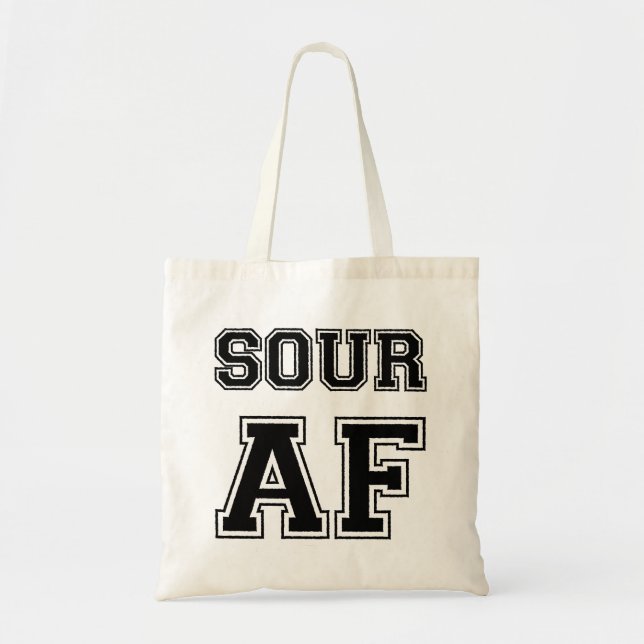 SOUR AF TOTE BAG (Front)