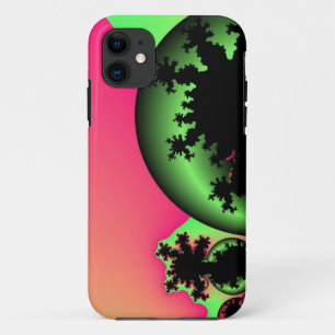 sour apples fractal iPhone 11 case