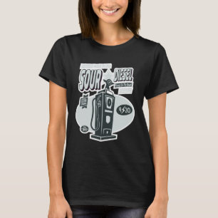 Sour Diesel  Graphic Strain Artwork T-Shirt