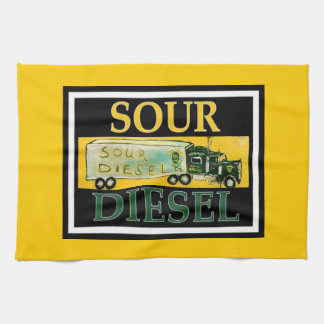SOUR DIESEL TEA TOWEL
