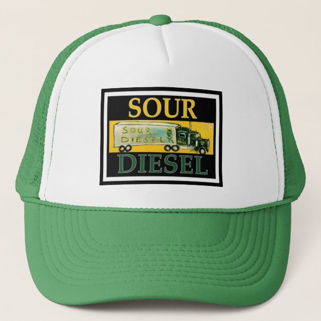 SOUR DIESEL TRUCKER HAT (Front)