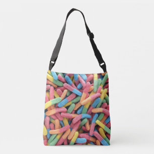 Sour Gummy Worms Crossbody Bag
