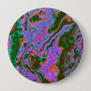 Sour Marble 10 Cm Round Badge