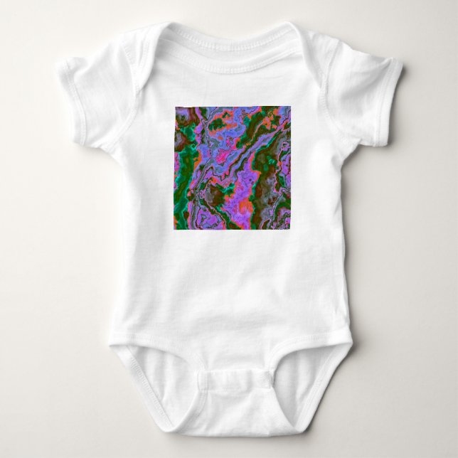 Sour Marble  Baby Bodysuit (Front)
