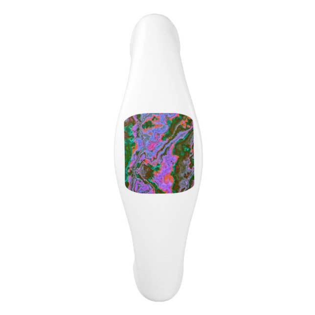Sour Marble   Ceramic Cabinet Pull (Front)