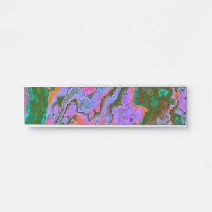 Sour Marble  Door Sign