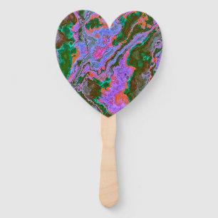 Sour Marble  Hand Fan