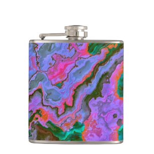 Sour Marble Hip Flask