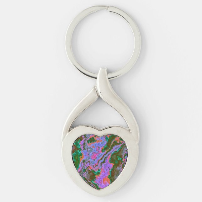 Sour Marble  Key Ring (Front)