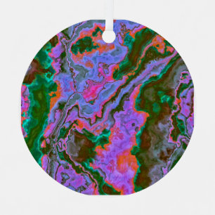 Sour Marble Metal Tree Decoration