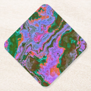 Sour Marble Paper Coaster