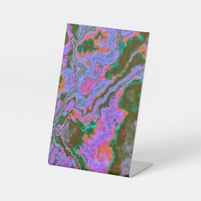 Sour Marble  Pedestal Sign (Front)