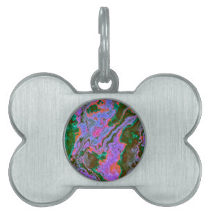 Sour Marble Pet ID Tag