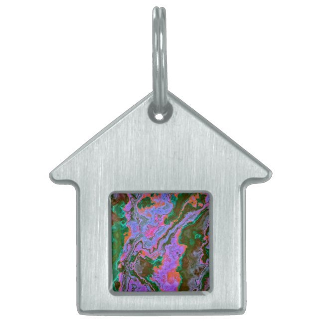 Sour Marble  Pet ID Tag (Front)