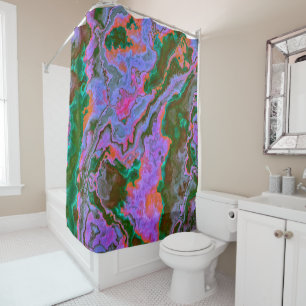 Sour Marble  Shower Curtain