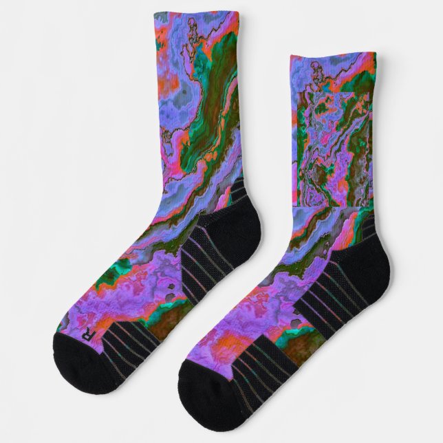 Sour Marble  Socks (Left)