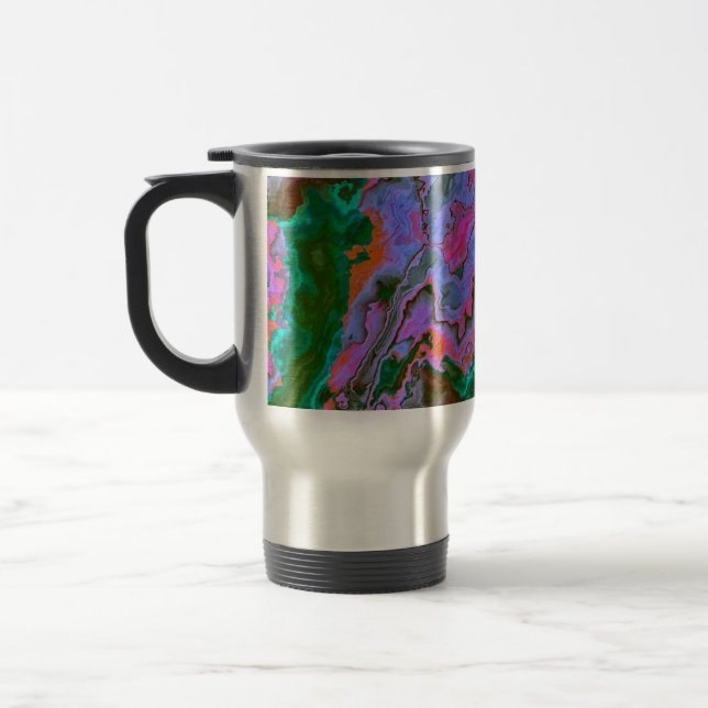 Sour Marble   Travel Mug (Left)