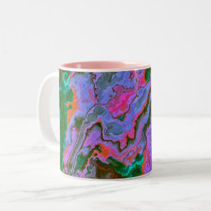 Sour Marble Two-Tone Coffee Mug