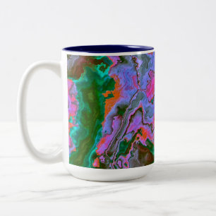 Sour Marble Two-Tone Coffee Mug