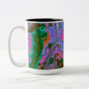 Sour Marble Two-Tone Coffee Mug