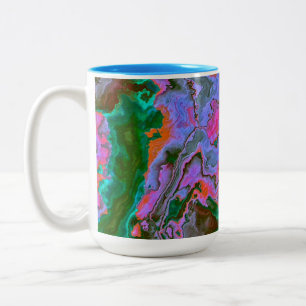 Sour Marble Two-Tone Coffee Mug