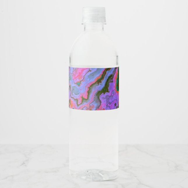 Sour Marble   Water Bottle Label (Front)