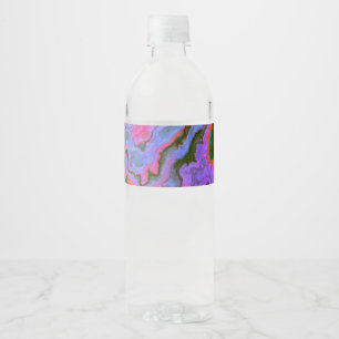 Sour Marble Water Bottle Label