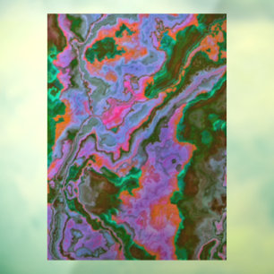 Sour Marble  Window Cling