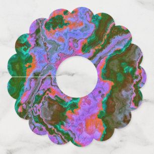 Sour Marble Wine Glass Tag