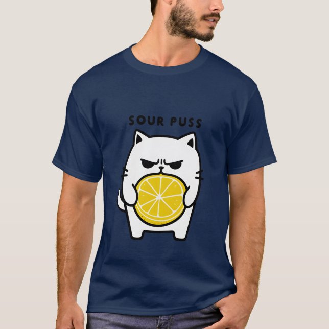 Sour Puss friend T-Shirt (Front)