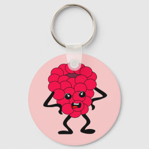 Sour Raspberry: Bad Fruit Gang Key Ring