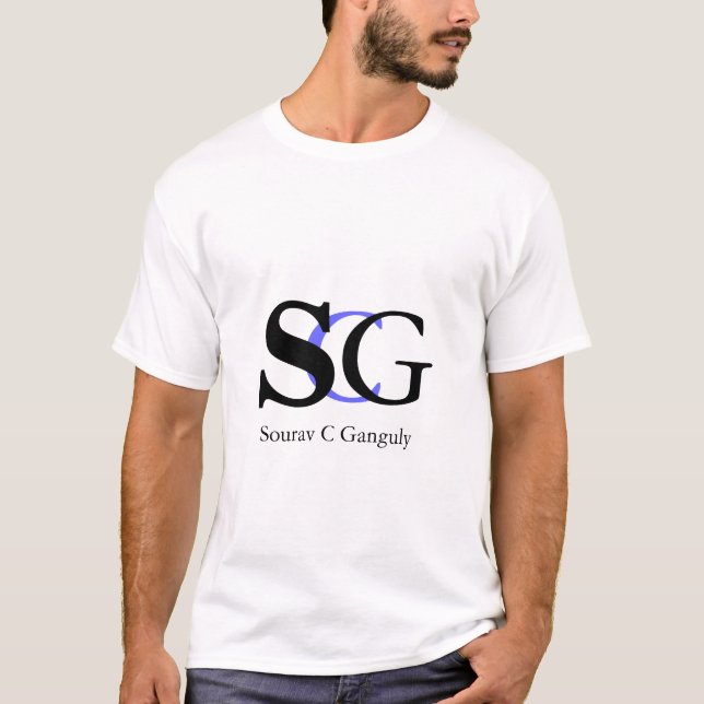 Sourav Ganguly (SCG) T-Shirt (Front)