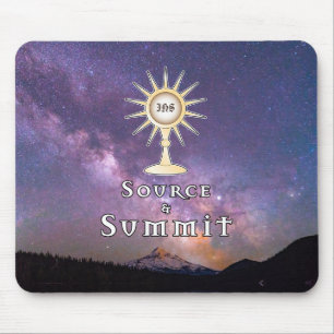 Source and Summit: Holy Eucharist  Mouse Mat