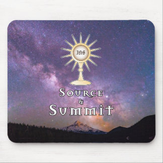Source and Summit: Holy Eucharist Mouse Mat