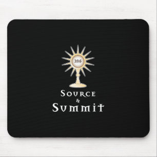 Source and Summit: Holy Eucharist Mouse Mat