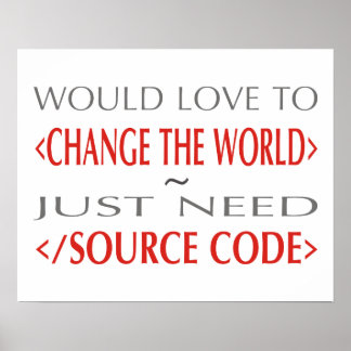 Source Code Poster