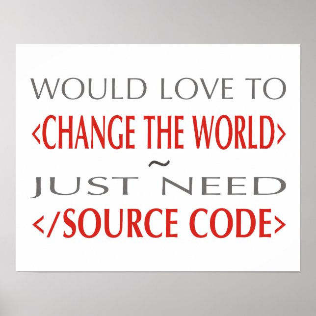 Source Code Poster (Front)