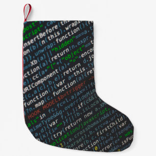 Source codes screenshot small christmas stocking