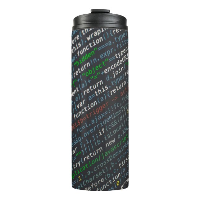 Source codes screenshot thermal tumbler (Front)