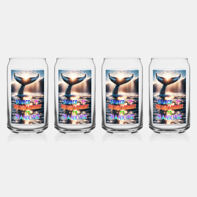 Source Of Encouragement To Mankind Can Glass (Front)