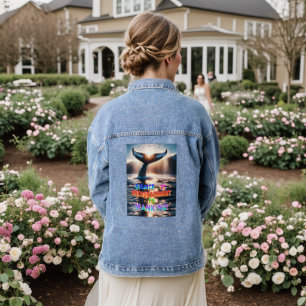 Source Of Encouragement To Mankind Denim Jacket