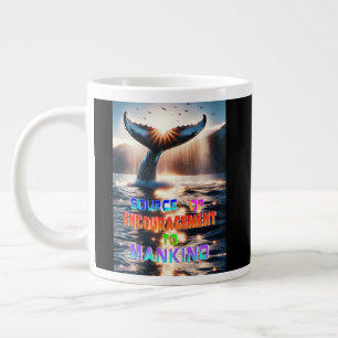 Source Of Encouragement To Mankind Large Coffee Mug