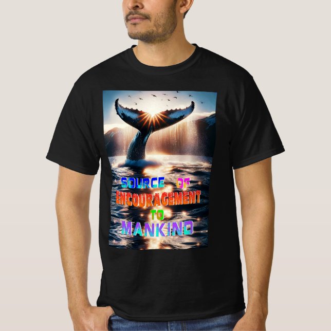 Source Of Encouragement To Mankind T-Shirt (Front)